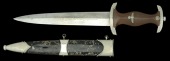 A German Second War NSKK Officers Dagger.
A parts assembly NSKK officers dagger, blade marked RZM M7/36...