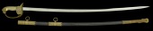 A Weimar Republic Marine Officers Sword.
A standard form of naval officers sword, lions head hilt without...