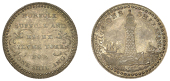 Norfolk, County series, ‘Morgan’s’ mule Shilling, norfolk suffolk and essex silver token, etc, rev. view of...