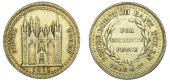 Northamptonshire, Peterborough, Cole & Co, Eighteen Pence, 1811, in silver-gilt, elevation of Cathedral, rev. value...