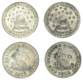 Nottinghamshire, Mansfield, Charles and George Stanton, Hancock, Wakefield & Co and William Ellis, Shillings, 1812...