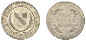 Staffordshire, Fazeley, Sir Robert Peel, Charles Harding & Co, Halfcrown, 1811, arms, rev. value in wreath, edge...