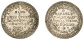 Sussex, Brighton [and Chichester], Bradshaw and Robert Phillipson, Shilling, legend in wreath both sides, edge...
