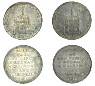 Sussex, Chichester, Benjamin and James Caffin, Joseph Redman, William Halsted and Charles Shipham, Shillings, 1811...