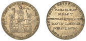 Pembrokeshire, Haverfordwest, Thomas & Phillips, David Jardine, John Lloyd and W. & J. Phillips, Shilling, 1811,...
