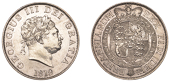 George III (1760-1820), New coinage, Halfcrown, 1819 (ESC 2102; S 3789). Cleaned, otherwise about extremely fine	...