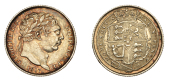 George III (1760-1820), New coinage, Sixpence, 1817 (ESC 2195; S 3791). About extremely fine, toned	 £40-£50