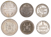 19th Century Tokens, BERKSHIRE, Reading, John Berkeley Monck, Halfcrown, 1811, 9.36g/12h (D 3), Eighteen Pence,...