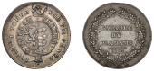19th Century Tokens, SUFFOLK, Ipswich, William Adams, ‘Morgan’s Shilling, 1812, in copper, obv. silver-plated,...