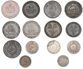 19th Century Tokens, GLOUCESTERSHIRE, Bristol, Bristol Commercial Token Bank Co, Shillings, 1811 (2), 4.05g/12h (D...