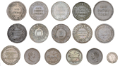 19th Century Tokens, CARMARTHENSHIRE, Carmarthen, William Griffiths & Co, Pennies, 1812 (2), 20.68g/12h (W 1301),...