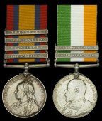 Pair: Private A. Smith, Oxfordshire Light Infantry

Queen’s South Africa 1899-1901, 4 clasps, Relief of...