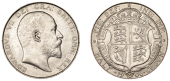 Edward VII (1901-1910), Halfcrown, 1906 (ESC 3572; S 3980). Some contact marks, otherwise extremely fine	 £150-£180
