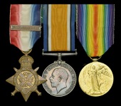 Three: Private J. S. Hawkins, 1st Battalion, Prince Albert’s (Somersetshire Light Infantry), who was captured and...