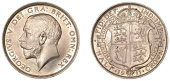 George V (1910-1936), Halfcrown, 1911 (ESC 3709; S 4011). Good extremely fine	 £100-£120