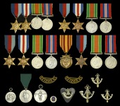 Four: Lance Sergeant A. E. Calcutt, 1st Battalion, Oxfordshire and Buckinghamshire Light Infantry
1939-45 Star;...