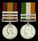 Pair: Private C. Ridgley, Oxfordshire Light Infantry

Queen’s South Africa 1899-1902, 3 clasps, Relief of...