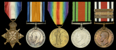 Five: Sergeant R. A. Stone, 1st/4th Battalion, Oxfordshire and Buckinghamshire Light Infantry

1914-15 Star (1213...