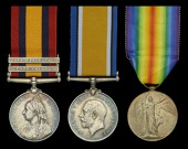 Three: Corporal H. W. Brooks, Oxfordshire Light Infantry, later Royal Artillery

Queen’s South Africa 1899-1902,...