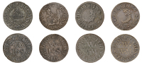 London (City), Temple Bar Within, R.S.R. the tallow cahandler, Farthing, 1.06g/6h (N 7714b, this piece; BW. 3063);...