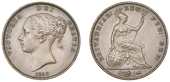 Victoria (1837-1901), Penny, 1856, close colon (BMC 1510; S 3948). Small spot behind head, otherwise good very fine,...