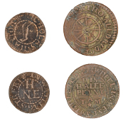 London (City), Watling Street, Nicholas Haytor, Farthing, 0.66g/6h (N –; D 3370A); West Smithfield, Tho....