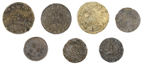 London (City), Whitecross Street [Cripplegate], G.M.B. a chandler, Farthing, 0.79g/6h (N 7819, this piece; BW....