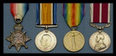 A Great War ‘Mesopotamian theatre’ M.S.M. group of four awarded to Staff Sergeant W. Booth, 1st Battalion,...