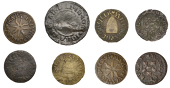 Middlesex (Metropolitan), Limehouse, Margret Lucas, Farthings, 1663 (2), 1.01g/6h, 0.69g/12h (both N 8273; BW....