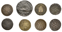 Middlesex (Metropolitan), Limehouse, Margret Lucas, Farthings, 1663 (2), 1.01g/6h, 0.69g/12h (both N 8273; BW....