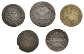 Middlesex (Metropolitan), New Gravel Lane [Wapping], A.M.B. at the svnn, Farthing, 1.19g/6h (N 8328, this piece; BW....