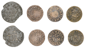 Middlesex (Metropolitan), Nightingale Lane [East Smithfield], T.M.G. at the roose, Farthing, 1.07g/6h (N –; D...