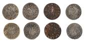 Middlesex (Metropolitan), Petty France [Westminster], William Rack, Farthing, [16]66, 0.86g/3h (N 9458; BW. 2225);...