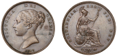 Victoria (1837-1901), Penny, 1848/6 (BMC 1494; S 3948). Corrosion spot behind Queen’s head and some minor marks,...
