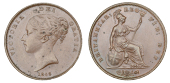 Victoria (1837-1901), Penny, 1848/7 (BMC 1495; S 3948). Minor spotting, otherwise about extremely fine	 £80-£100