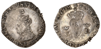 Elizabeth I (1558-1603), First issue, Groat, mm. rose, bust 1F, reads elizabeth d g ang fra z hib regina, adivtorem...