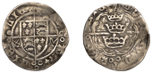 Henry VII (1485-1509), Geraldine issues, Groat, [Waterford], Fitzgerald arms either side of shield, without h below,...