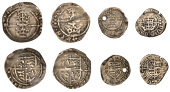 Henry VII (1485-1509), Early Three Crowns issues, Groats (2), [Dublin], both rex anglie francie, crosses with pellet...