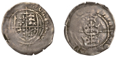 Henry VII (1485-1509), Early Three Crowns issue, Groat, [Dublin], reads dominvs hybernie on both sides, cross with...