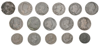 Charles II (1649-1685), Regal coinage, Halfpence (5), 1680, 1681 large lettering, 1682 small lettering, 1683 and...