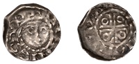 John (as Lord, 1172-1199), Second coinage, Halfpenny, type Ib, Waterford, Davi, davi on vva, 0.76g/5h (O’Sullivan...