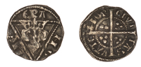 Edward I (1272-1307), Second coinage, Farthing, Waterford, type I, 0.33g/8h (Withers 1a; S 6256; DF 70). Good fine,...