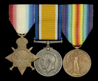 Three: Lieutenant H. L. C. Aked, Royal Flying Corps, late West Yorkshire Regiment, who served as an F.E.2b Observer...