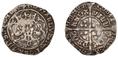 Edward IV (1461-1483), Light Cross and Pellets coinage, Groat, Drogheda, mm. pierced cross on obv./ annulet? on...