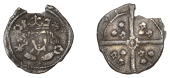 Edward IV (1461-1483), Suns and Roses coinage, Penny, Dublin, rose and sun by crown, large sun and rose by neck,...