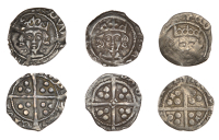 Edward IV (1461-1483), Heavy Cross and Pellets coinage, Penny, Drogheda, small rose on rev., reads dro[-]e,...