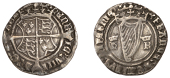 Henry VIII (1509-1547), Second Harp issue, Groat, mm. trefoil, hr (Henricus Rex), reads dominvs, double salitre...
