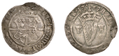 Henry VIII (1509-1547), Fifth Harp issue, Groat, mm. lis, hr (Henricus Rex), 37 at end of rev. legend, trefoil...