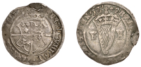 Henry VIII (1509-1547), Fifth Harp issue, Groat, mm. lis, hr (Henricus Rex), 37 at end of rev. legend, trefoil...