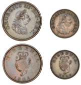 George III (1760-1820), Soho coinage, restrike Proof Halfpenny, 1805, in copper, edge plain, 9.82g/6h; restrike...